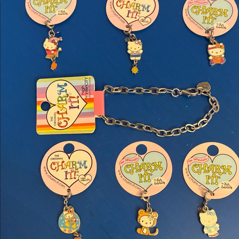 Kids Charm Bracelet with Colorful Charms